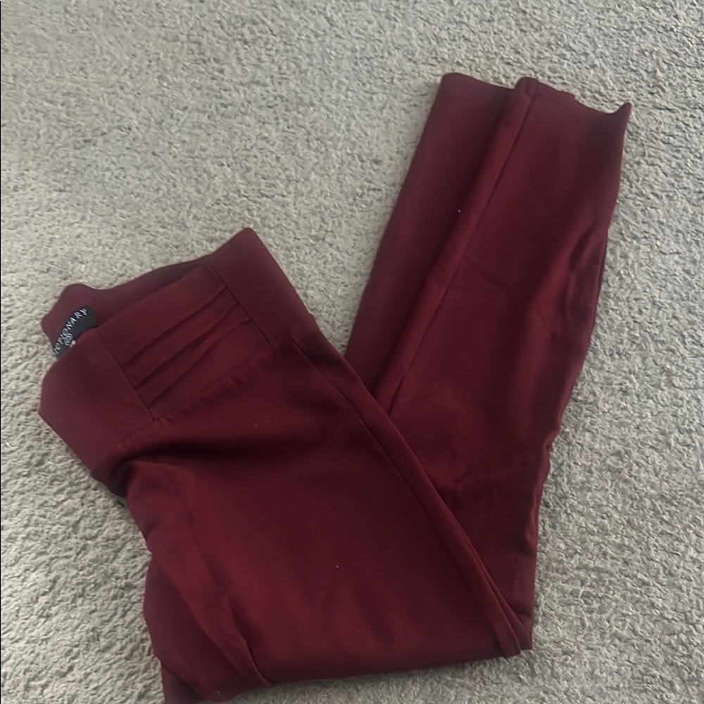 Maroon Pants